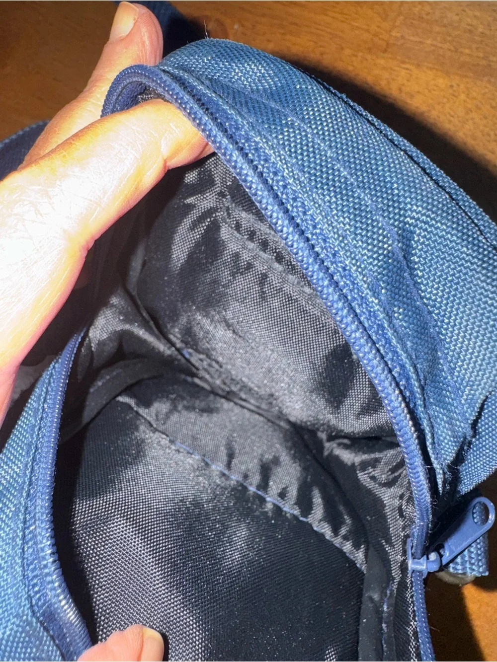 Vintage Blue Canon Camera Bag